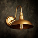 Illuminate Your Space With Industrial Chic: The Barn Wall Sconce Gooseneck Arm Gold / 10’