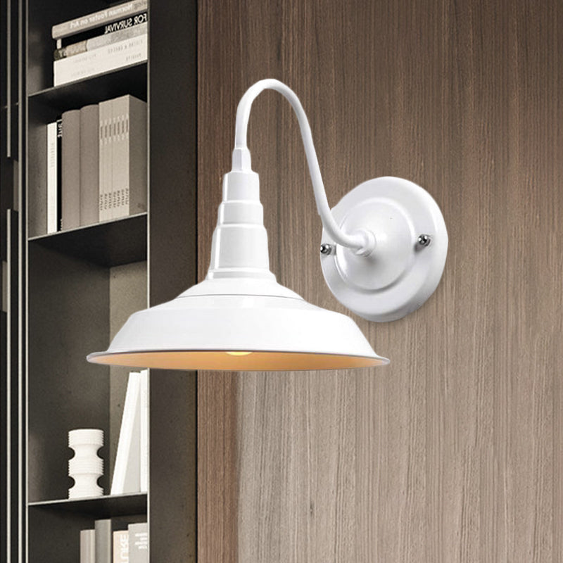 Illuminate Your Space With Industrial Chic: The Barn Wall Sconce Gooseneck Arm