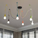 Illuminate Your Space With Industrial Flair: The Multi - Light Swag Pendant Light