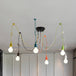 Illuminate Your Space With Industrial Flair: The Multi - Light Swag Pendant Light