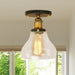 Illuminate Your Space With Timeless Style: The Farmhouse Cone Ceiling Light