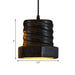 Grace’s 1 - Light Ceramic Pendant Lamp - Contemporary Black Hanging Light For Dining Room Lighting