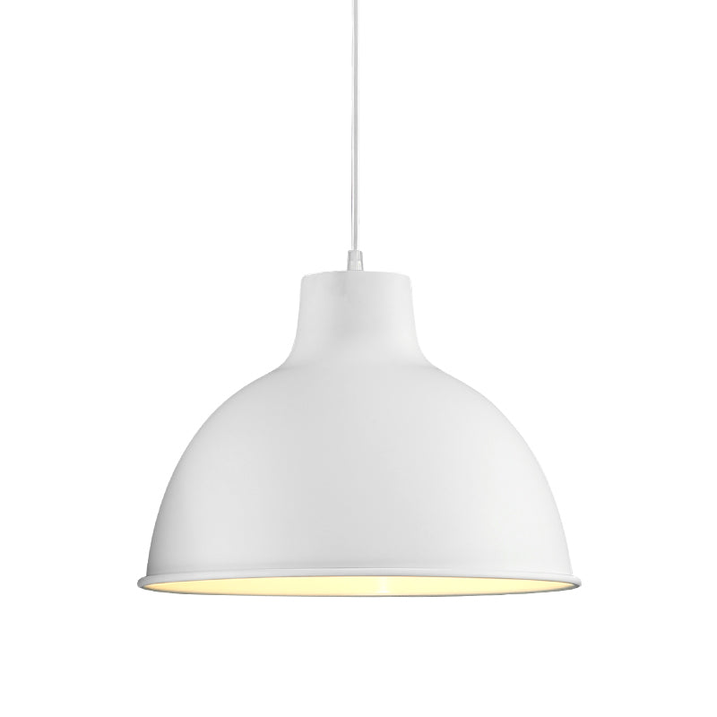 Josie Industrial Dome Pendant: Modern Loft Style With Adjustable Cord