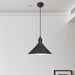 Lydia Charming Conical Pendant: Farmhouse Flair For Any Room