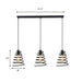 Clara’s Industrial Chic 3 - Light Pendant Light