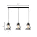 Clara’s Industrial Chic 3 - Light Pendant Light