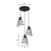 Clara’s Industrial Chic 3 - Light Pendant Light