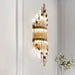 Evelyn’s Crystal Sconce - Modern Elegance For Your Living Room Gold