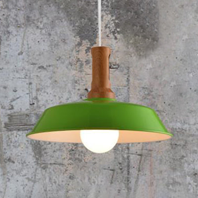 Ava’s Versatile Retro Pendant Light Green / 10’ Lighting