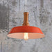 Ava’s Versatile Retro Pendant Light Orange / 10’ Lighting