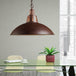 Sarah’s Industrial Pendant - Rustic Charm For Any Space Rust