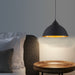 Elsie Industrial Chic Pendant Light Black