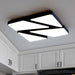 Modern Led Flush Mount: Square/Rectangular Options For Home Or Office