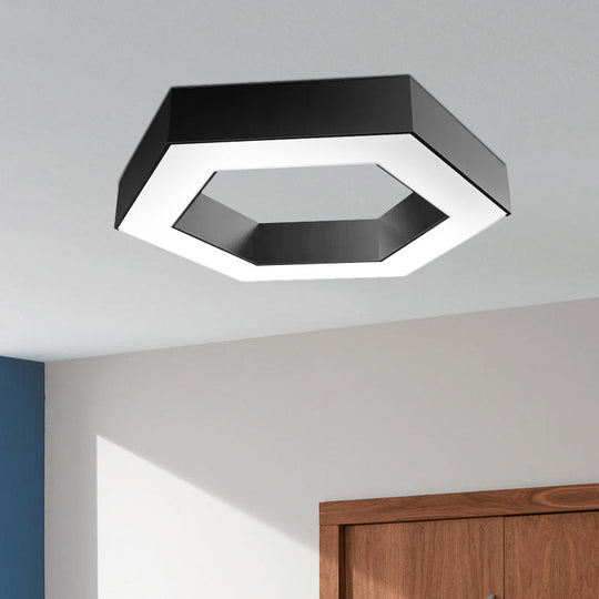 Adriana Simplicity Meets Energy Efficiency: The Honeycomb Flush Mount Led Light Pendant Lighting