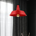 Embrace Industrial Charm And A Pop Of Color: The Red & Green Pendant Light Lighting