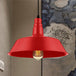 Embrace Industrial Charm And A Pop Of Color: The Red & Green Pendant Light Lighting