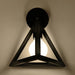 Malia Industrial Chic Wall Sconce: Modern Design Meets Classic Charm