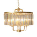 Aurora’s Golden Embrace: Sparkling Elegance For Your Home Chandelier