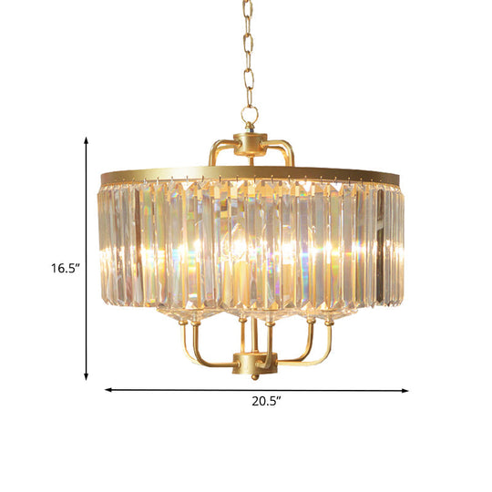 Aurora’s Golden Embrace: Sparkling Elegance For Your Home Chandelier