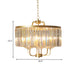 Aurora’s Golden Embrace: Sparkling Elegance For Your Home Chandelier