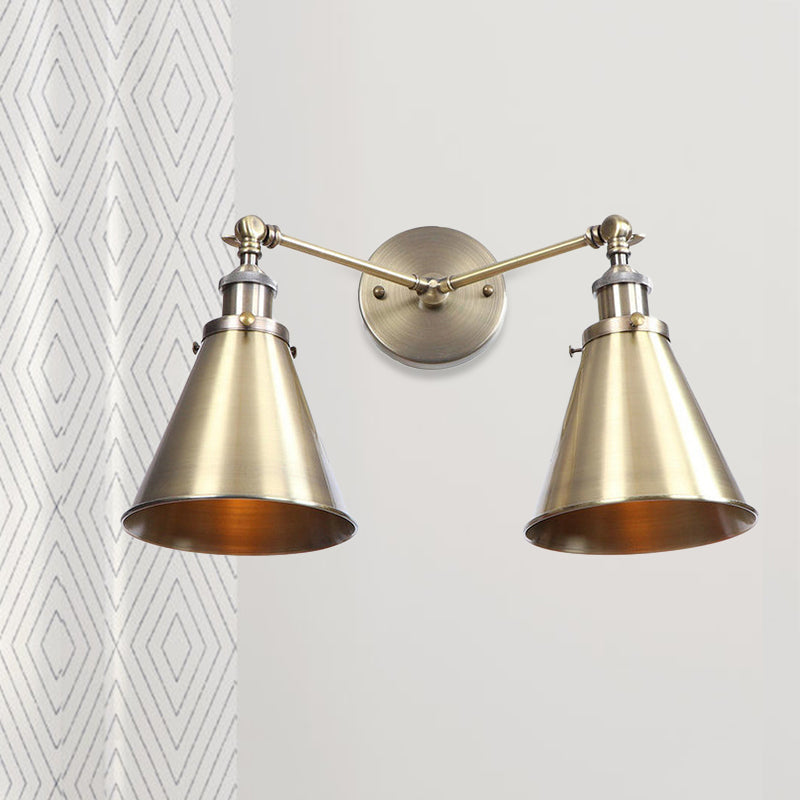 Emerson Wall Sconce: A Retro Touch For Your Restaurant’s Ambiance Antique Brass Wall Lamp