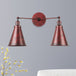 Emerson Wall Sconce: A Retro Touch For Your Restaurant’s Ambiance Rust Wall Lamp