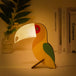 Wood And Acrylic Animals Led Night Light - Charming Decor For Children’s Bedrooms Table Lamp