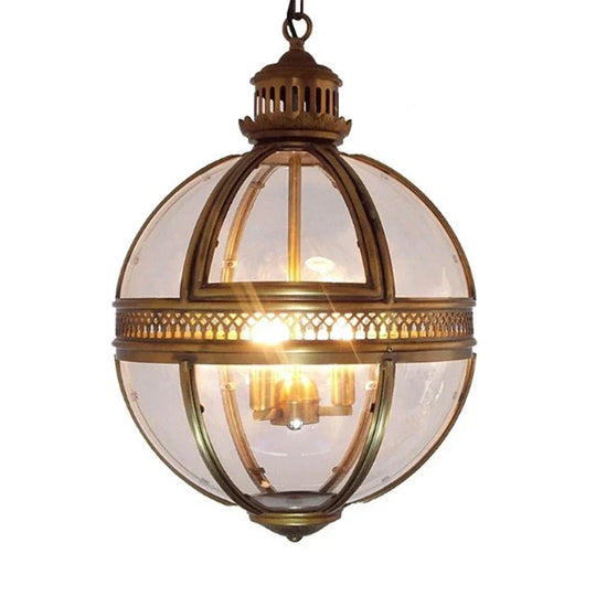 Vintage Loft Globe Pendant Lights - Retro Outdoor Lighting For Garden And Yard