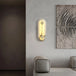 Nordic Modern Creative Marble Wall Lamp - Gold Copper Accents And Led Sconce For Stylish Living