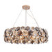 Post - Modern Crystal Wrought Iron Chandelier - Elegance For Dining Rooms Creative Living And