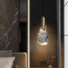 Nordic Pendant Light Gold Luxury Italian Design Crystal Dining Room Kitchen Suspension Indoor