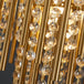 Elegant Brushed Gold Led Crystal Chandelier - A Luxury Addition To Your Modern Loft Home Decor