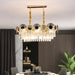 Light Luxury Crystal Chandelier - Post - Modern Elegance For Creative Living Dining And Bedrooms