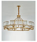 Zoe’s K9 Crystal Modern Glass Chandelier - Copper Luxury Hanging Lamp Chandelier