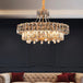 Contemporary Led Crystal Chandelier - Illuminate Your Living Room With Elegant Round And Rectangle