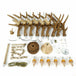 Vintage Resin Deer Horn Antler Chandelier - A Rustic Touch For Restaurant Bedroom And Living Room