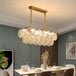 Nordic Postmodern Glass Chandelier - Simple Elegance For Your Living Room Dining Bedroom And Study