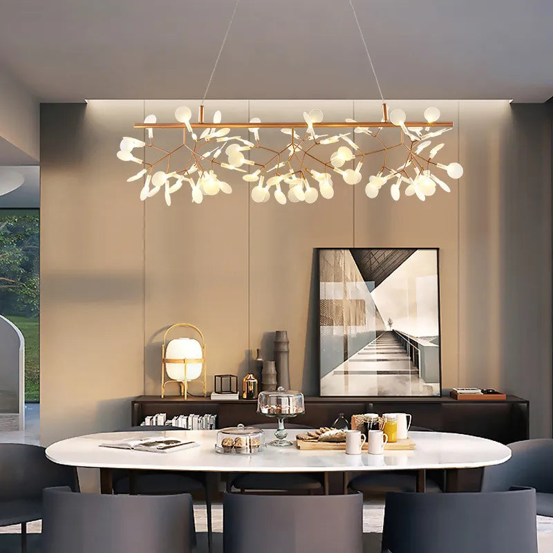 Modern Nordic Chandelier - Artistic Firefly Lamp For Living Room Restaurant And Kitchen Decor