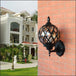 Outdoor Wall Lamp - Retro Design Waterproof Ideal For Balconies Gardens Villas And Exterior Decor