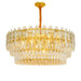 Elegant Post - Modern Crystal Chandelier - Stainless Steel Starry Lamp For Living Rooms Bedrooms