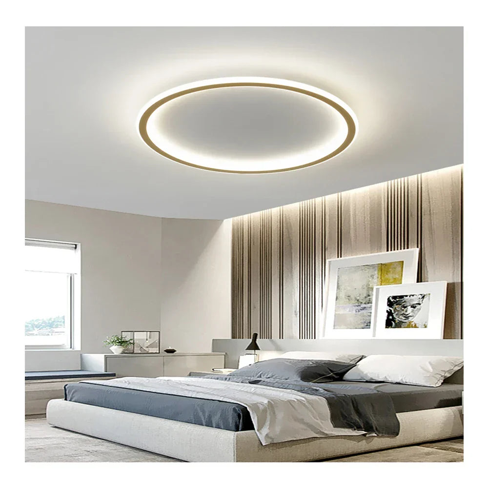 Modern Hanging Ceiling Lamps - Led Panel Lights For Bedroom Dining Room And More Ceiling Light