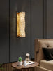 Chloe’s - 3 Color Temperature Wall Lamp Crystal K9 Led Light Chrome Gold Indoor Bright Sconce For