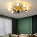 Nordic Art Chandelier Ceiling Fan Without Blades Bedroom Lamp Fans With Lights Decorative Led Lamps