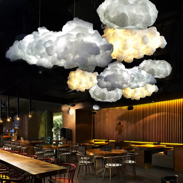 Post Modern Cloud Chandelier Lights - Ideal For Bars Cafes And Living Room Bedroom Decor Unique