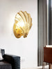 Madison - Fancy Modern Glass Shell Lampshade Indoor Bathroom Waterproof Next Wall Lamp Led Brass