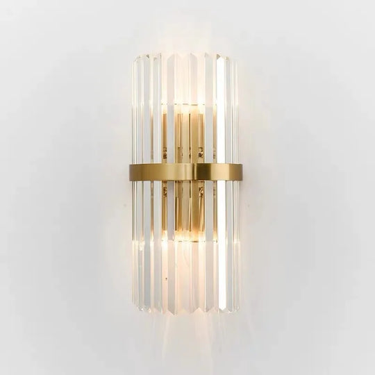 Modern Wall Sconce Lights - Crystal Bedside Dining Living Room Aisle Corridor Stair Lighting For