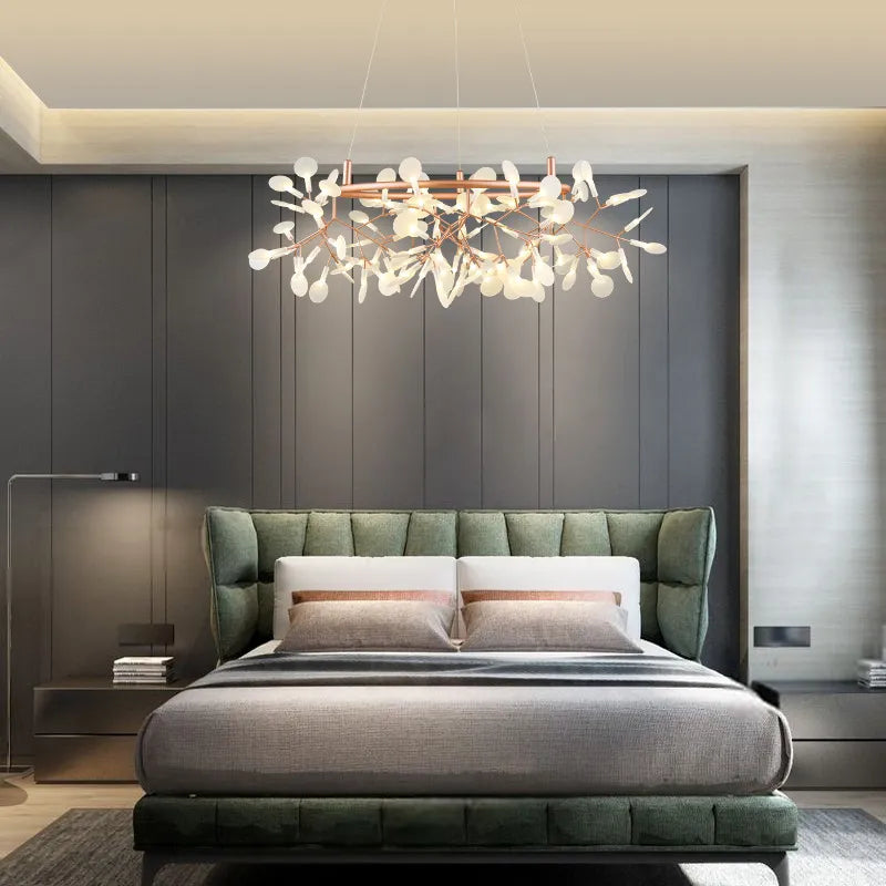 Modern Nordic Chandelier - Artistic Firefly Lamp For Living Room Restaurant And Kitchen Decor