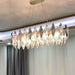 Elegant Round Gold Led Crystal Chandelier - A Modern Luxury Lighting Fixture For Dining Rooms