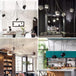 Modern Drum Pendant Lamp - Led Hanglamp With Industrial Charm For Restaurant Kitchen And Nordic