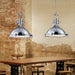 Nora’s Retro Industrial Metal Pendant Light Lights